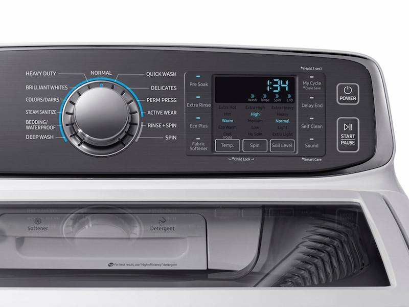 Samsung WA52M7750AW 5.2 cu. ft. activewash™ Top Load Washer in White