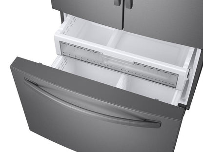 Samsung RF28R6241SR 28 cu. ft. 3-Door French Door, Full Depth Refrigerator with Dual Ice Maker in Stainless Steel