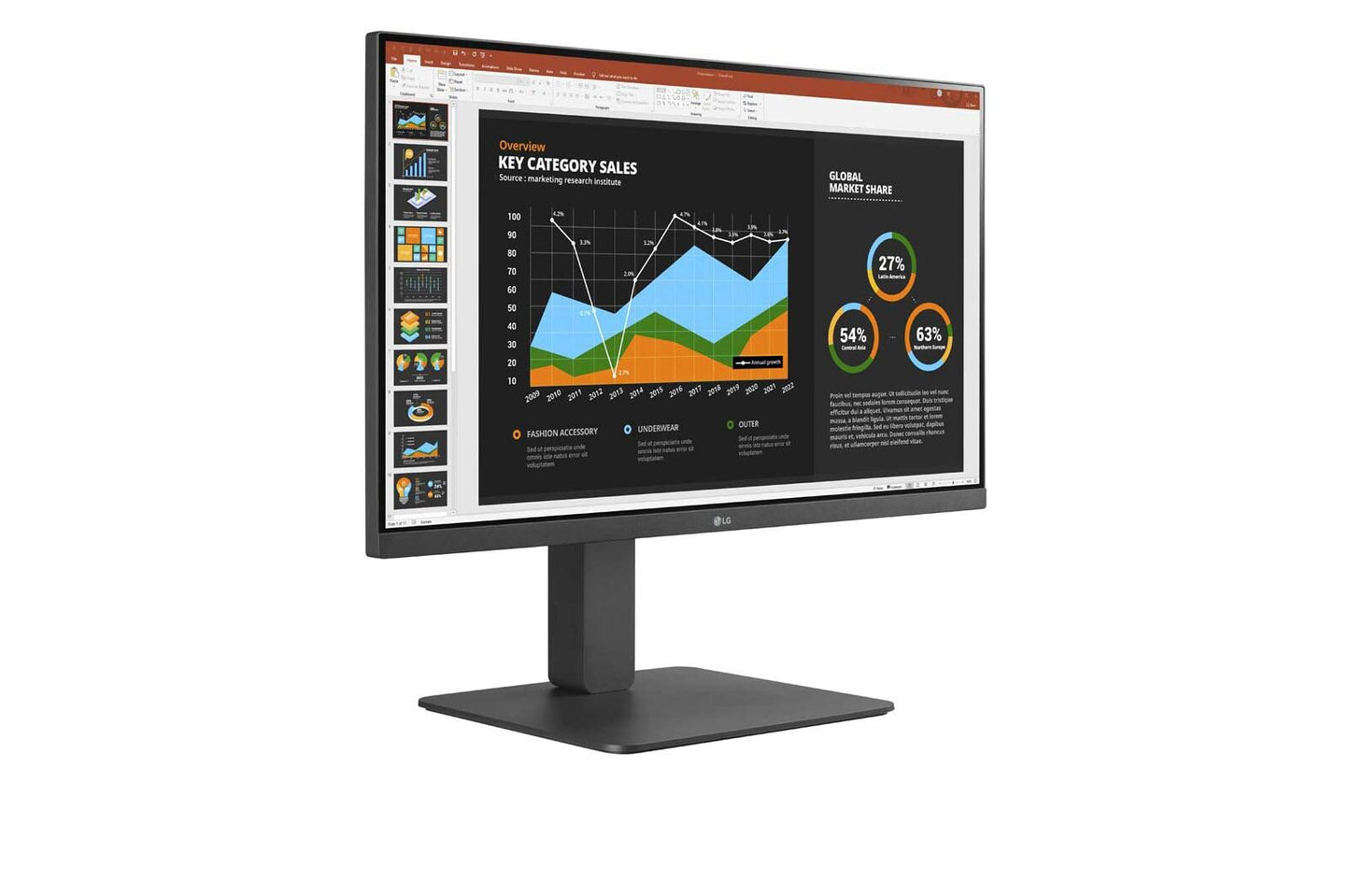 Lg 24BR750CC 24'' IPS FHD Monitor with Built-in FHD Webcam & Mic, Anti-Glare, & USB Type-C™