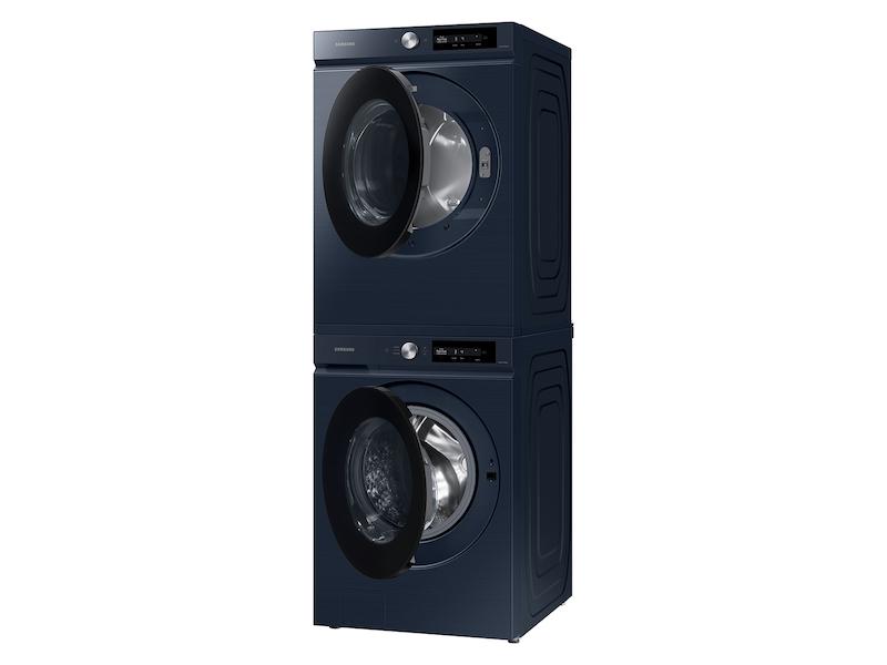 Samsung DVE46BB6700DA3 Bespoke 7.5 cu. ft. Large Capacity Electric Dryer with Super Speed Dry and AI Smart Dial in Brushed Navy