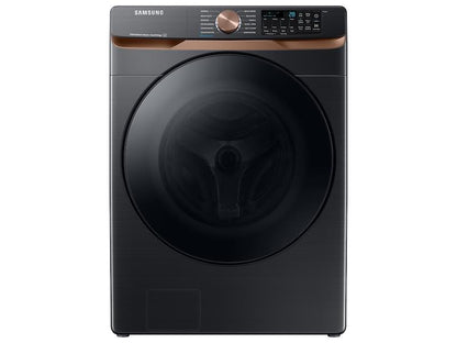 Samsung WF50BG8300AVUS 5.0 cu. ft. Extra Large Capacity Smart Front Load Washer with Super Speed Wash and Steam in Brushed Black