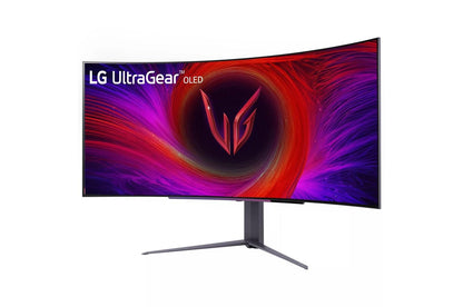 Lg 45GS96QBB 45 Inch UltraGear™ OLED WQHD 1440P 240Hz 0.03ms G-Sync Compatible 800R Curved Gaming Monitor with Built-in Speakers
