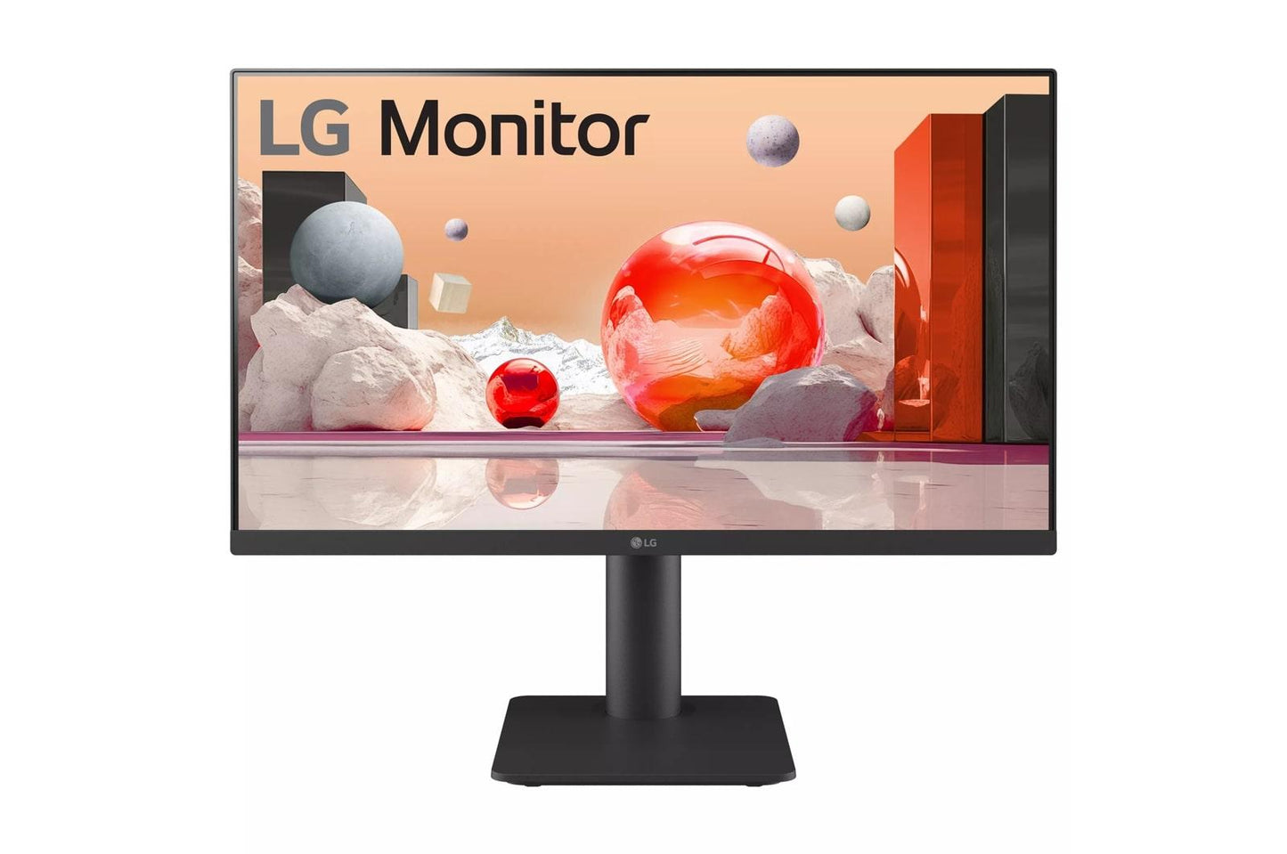 Lg 24MS550B 24 Inch IPS Full HD 100Hz Borderless Design Monitor with Built-in Speakers