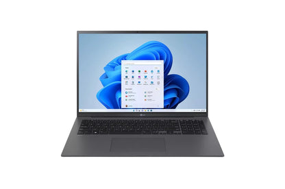 17Z90RKADS9U1 LG gram 17 Inch Lightweight Laptop, Intel® 13th Gen Core® i7 Evo™ Platform, Windows 11 Home, 32GB RAM, 2TB (1TB x 2) SSD, Gray