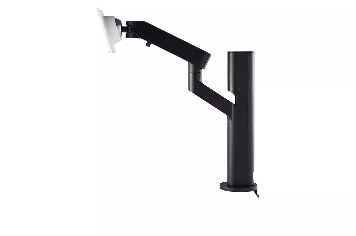 EG800BW LG Ergo Stand - Desk Mount, Adjustable Monitor Arm with Full Motion (White Mounting Plate)