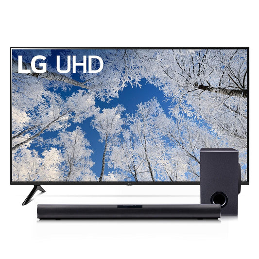 65UQ7030SQC1 LG 65" TV and Sound Bar Bundle