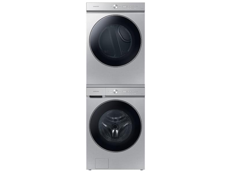 Samsung DVG53BB8900T Bespoke 7.6 cu. ft. Ultra Capacity Gas Dryer with AI Optimal Dry and Super Speed Dry in Silver Steel