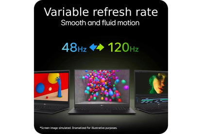 16Z90SPKADB8U1 LG gram Pro 16 Inch OLED Thin and Lightweight Laptop, Intel® Evo™ Edition - AI-enabled Intel® Core™ Ultra 7 processor, Windows 11 Home, 32GB RAM, 1TB SSD, Black