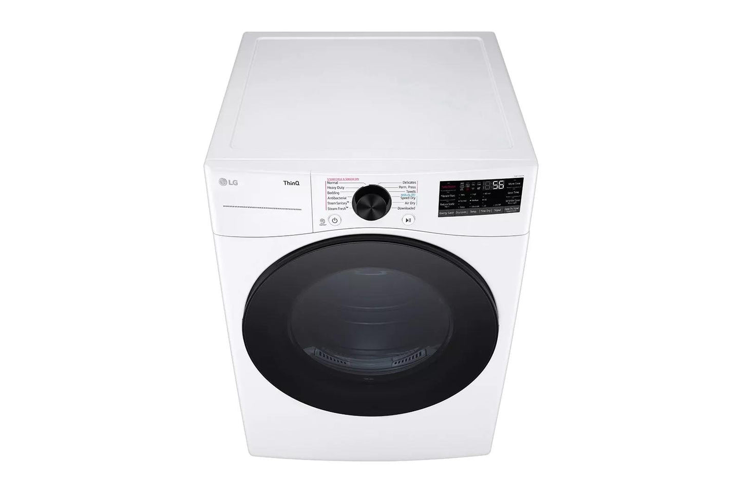 Lg DLGX4081W 7.4 cu. ft. Ultra Large Capacity Smart Front Load ENERGY STAR Gas Dryer with Sensor Dry & Steam Technology