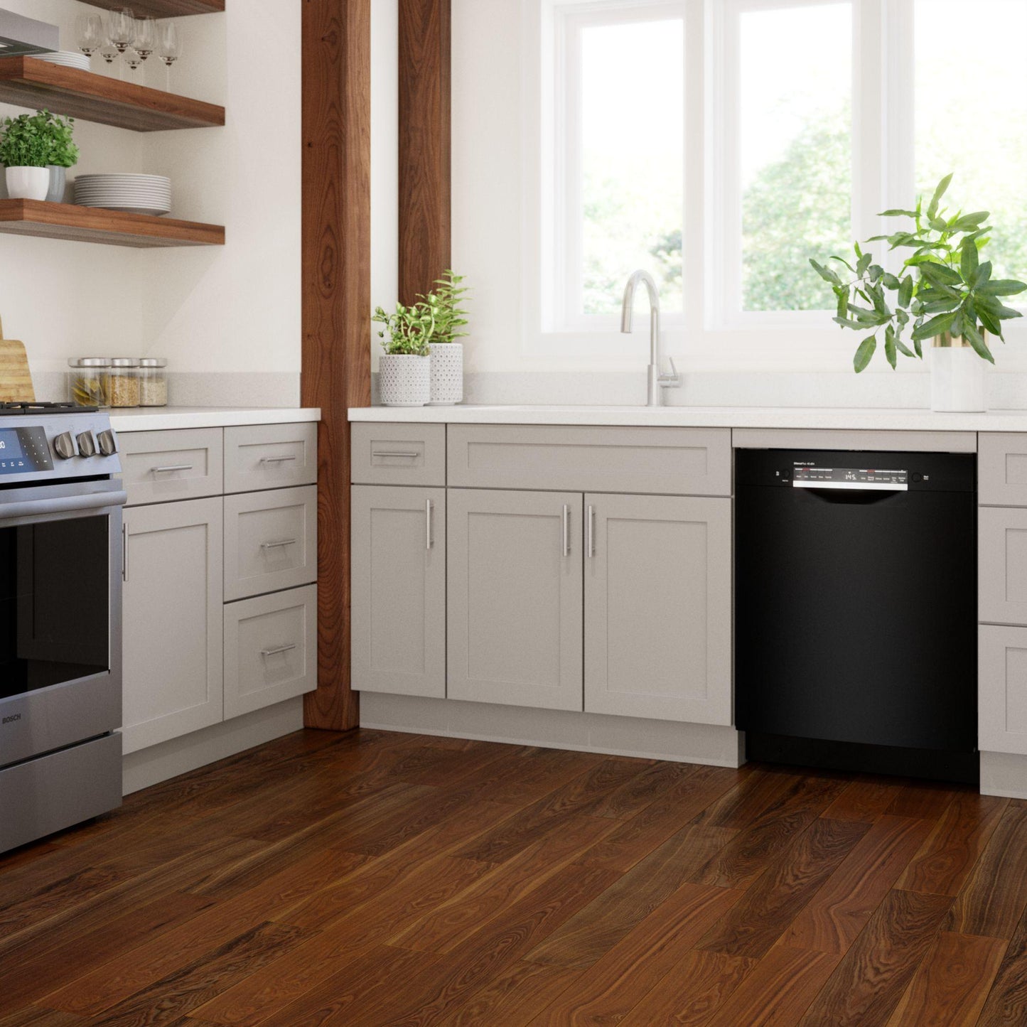 Bosch SGE53C56UC 300 Series Dishwasher 24" Black