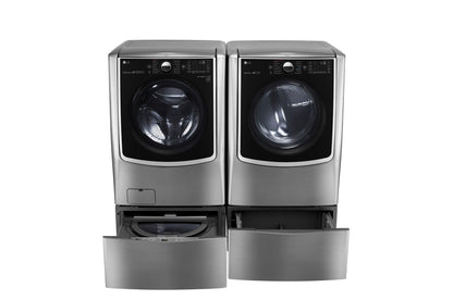 Lg WM5000HVAWD100CVDLGX5001VWDP4V 5.5 Total Capacity LG TWINWash™ Bundle with LG SideKick™ and Gas Dryer