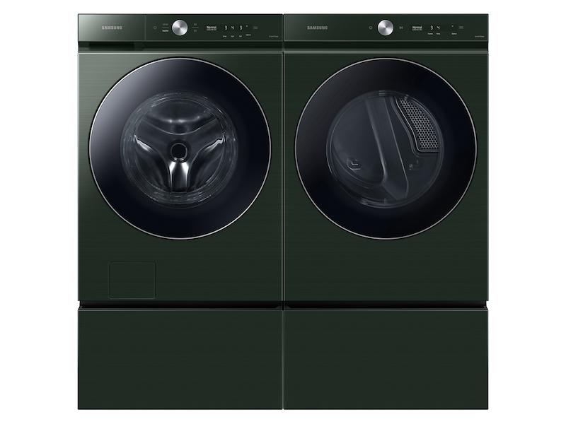 Samsung WF53BB8900AGUS Bespoke 5.3 cu. ft. Ultra Capacity Front Load Washer with AI OptiWash™ and Auto Dispense in Forest Green