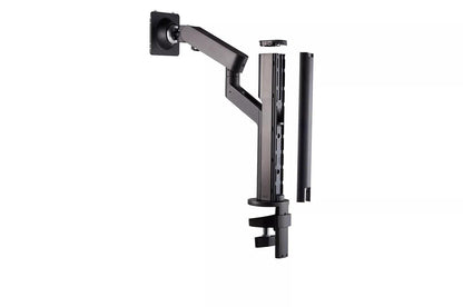 EG800BB LG Ergo Stand - Desk Mount, Adjustable Monitor Arm with Full Motion (Black Mounting Plate)