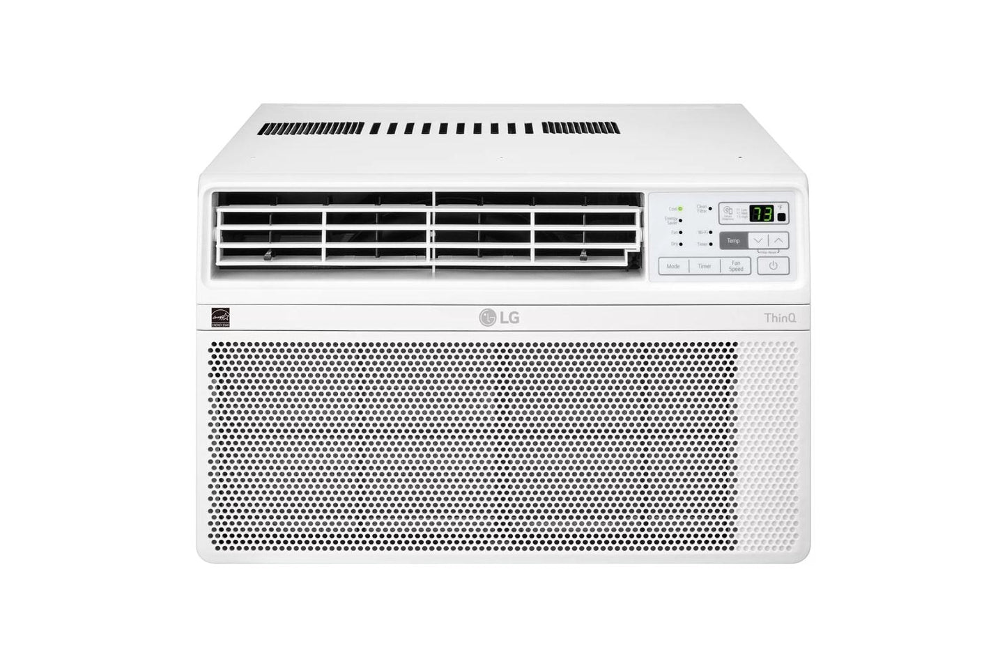 Lg LW8023ERSM 8,000 BTU Smart Wi-Fi Enabled Window Air Conditioner  Cools Up To 350 sq. ft.