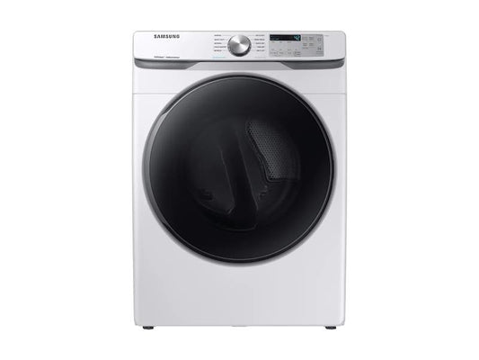 Samsung DVG45R6100W 7.5 cu. ft. Gas Dryer with Steam Sanitize+ in White