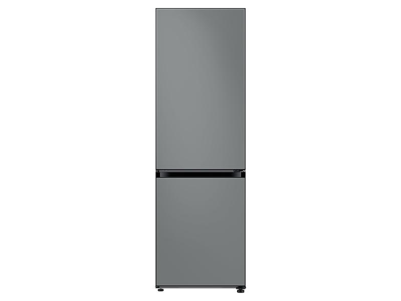 Samsung RB12A300631 12.0 cu. Ft. Bespoke Bottom Freezer Refrigerator with Flexible Design in Grey Glass