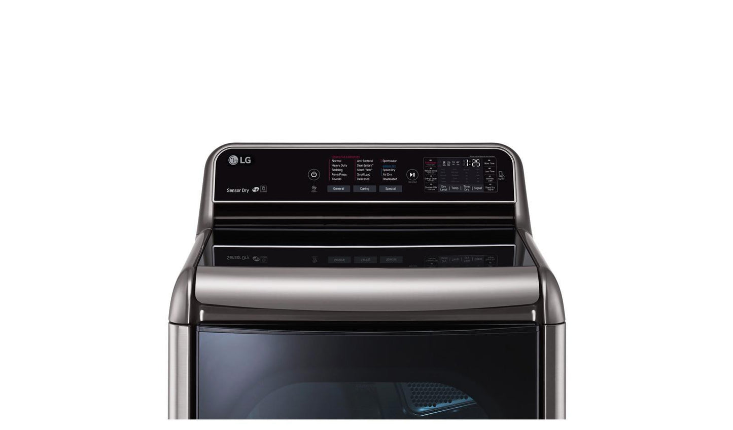 Lg DLEX7710VE 9.0 cu. ft. Mega Capacity TurboSteam™ Dryer with EasyLoad™ Door