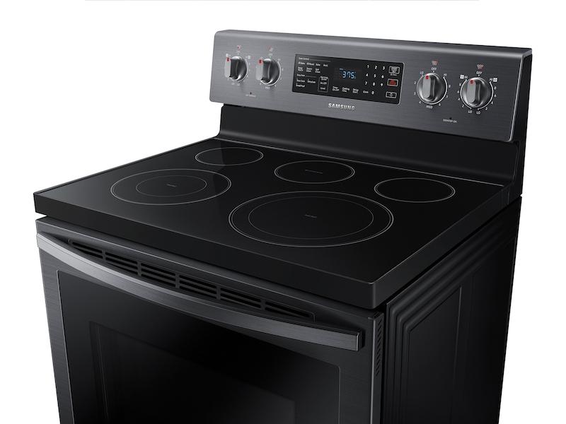 Samsung NE59T7511SG 5.9 cu. ft. Freestanding Electric Range with Air Fry and Convection in Black Stainless Steel