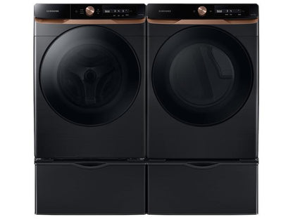 4.6 cu. ft. Large Capacity AI Smart Dial Front Load Washer with Auto Dispense and Super Speed Wash in Brushed Black