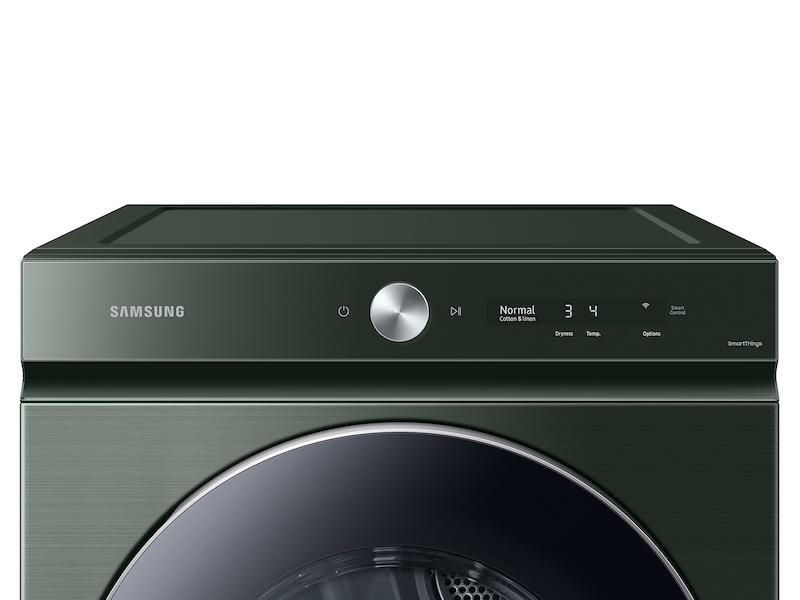 Samsung DVE53BB8900G Bespoke 7.6 cu. ft. Ultra Capacity Electric Dryer with AI Optimal Dry and Super Speed Dry in Forest Green