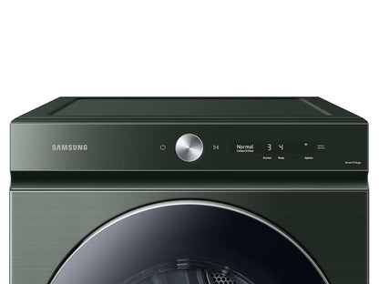 Samsung DVE53BB8900G Bespoke 7.6 cu. ft. Ultra Capacity Electric Dryer with AI Optimal Dry and Super Speed Dry in Forest Green