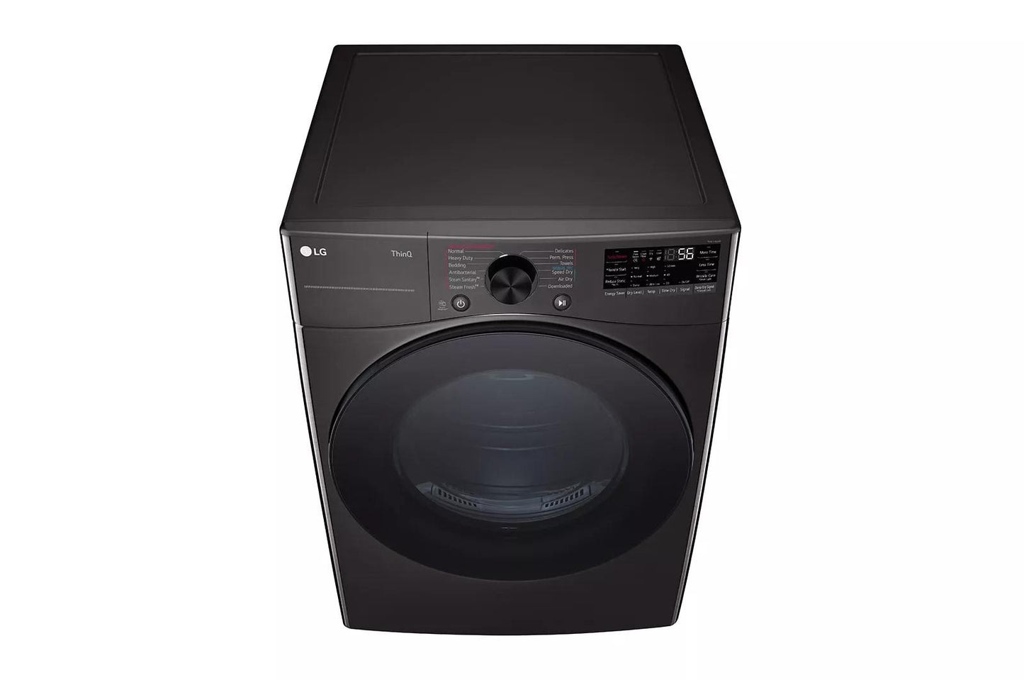 Lg DLGX4081B 7.4 cu. ft. Ultra Large Capacity Smart Front Load ENERGY STAR Gas Dryer with Sensor Dry & Steam Technology