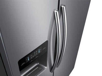 Samsung RS25H5111SR 25 cu. ft. Side-by-Side Refrigerator with In-Door Ice Maker in Stainless Steel