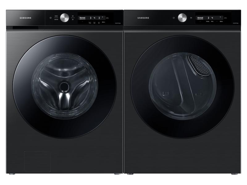 Samsung Bespoke 7.5 cu. ft. Large Capacity Gas Dryer with Super Speed Dry and AI Smart Dial in Brushed Black