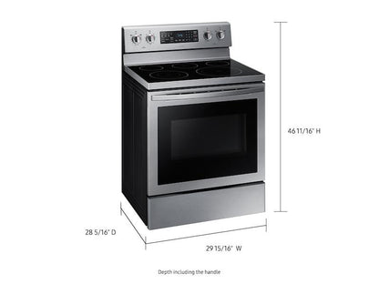 Samsung NE59T7511SS 5.9 cu. ft. Freestanding Electric Range with Air Fry and Convection in Stainless Steel