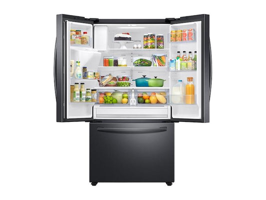 Samsung RF27T5241SG 27 cu. ft. Large Capacity 3-Door French Door Refrigerator with Dual Ice Maker in Black Stainless Steel