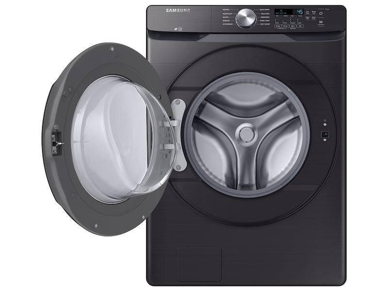 Samsung WF45T6000AV 4.5 cu. ft. Front Load Washer with Vibration Reduction Technology+ in Brushed Black