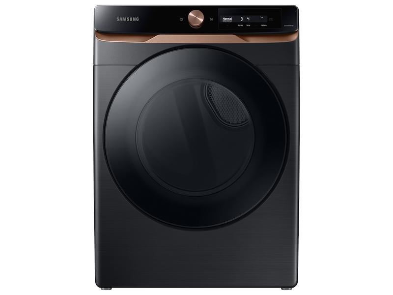 Samsung 7.5 cu. ft. AI Smart Dial Gas Dryer with Super Speed Dry and MultiControl™ in Brushed Black