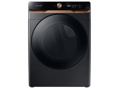 Samsung 7.5 cu. ft. AI Smart Dial Gas Dryer with Super Speed Dry and MultiControl™ in Brushed Black
