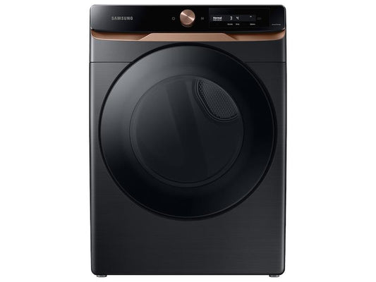 Samsung DVG46BG6500V 7.5 cu. ft. AI Smart Dial Gas Dryer with Super Speed Dry and MultiControl™ in Brushed Black