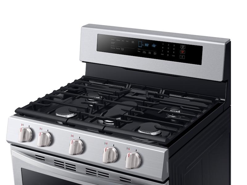 Samsung NX58R6631SS 5.8 cu. ft. Freestanding Gas Range with True Convection in Stainless Steel