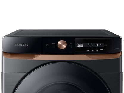 Samsung WF46BG6500AV 4.6 cu. ft. Large Capacity AI Smart Dial Front Load Washer with Auto Dispense and Super Speed Wash in Brushed Black