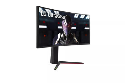 Lg 34GP83AB 34 Inch UltraGear Curved WQHD 1440P Nano IPS 1ms 144HZ HDR 400 Monitor with G-SYNC Compatibility