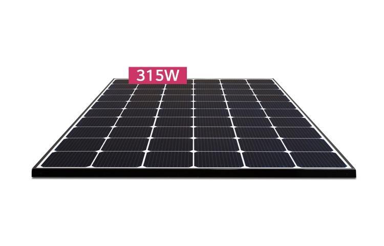 Lg LG315N1CG4 High Efficiency LG NeON® 2 Module Cells: 6 x 10 Module efficiency 19.2% Connector Type: MC4, MC4 Compatible, IP67