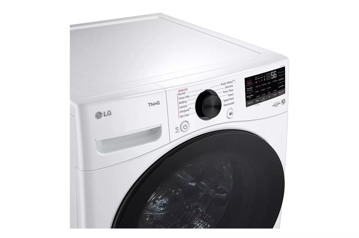 Lg WM4080HWA 4.5 cu. ft. Ultra Large Capacity Smart Front Load ENERGY STAR Washer with TurboWash® 360(degree) and AI DD®
