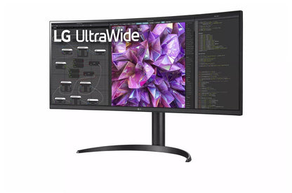 Lg 34WQ73AB 34 Inch Curved UltraWide™ QHD 1440P IPS HDR 10 Built-in KVM Monitor with USB Type-C™