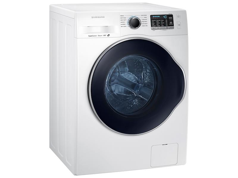Samsung WW22K6800AW 2.2 cu. ft. Compact Front Load Washer with Super Speed in White