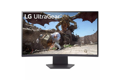 Lg 27GS60QCB 27 Inch UltraGear™ QHD 1440P 180Hz 1ms AMD FreeSync™ HDR10 1000R Curved Gaming Monitor