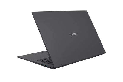 17Z90RKADS9U1 LG gram 17 Inch Lightweight Laptop, Intel® 13th Gen Core® i7 Evo™ Platform, Windows 11 Home, 32GB RAM, 2TB (1TB x 2) SSD, Gray