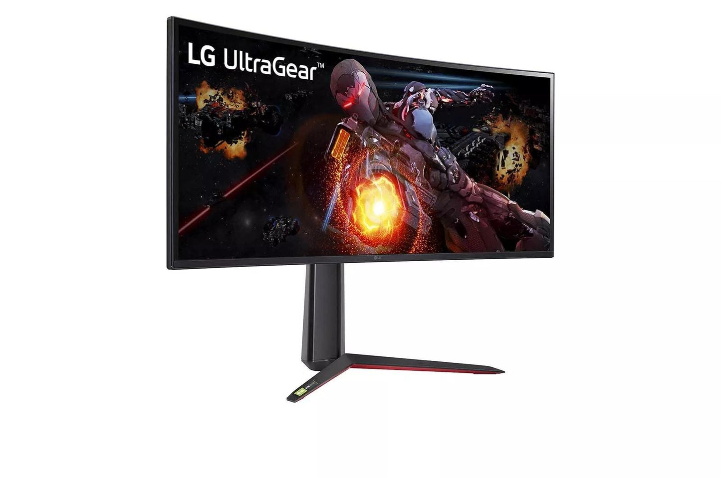 Lg 34GP950GB 34 Inch UltraGear Curved QHD 1440P Nano IPS 1ms 144Hz HDR 600 Monitor with NVIDIA G-SYNC® Ultimate