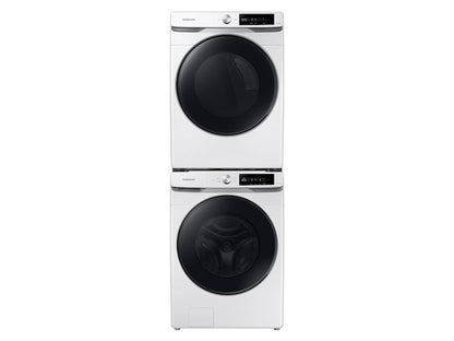 Samsung DVE45A6400W 7.5 cu. ft. Smart Dial Electric Dryer with Super Speed Dry in White