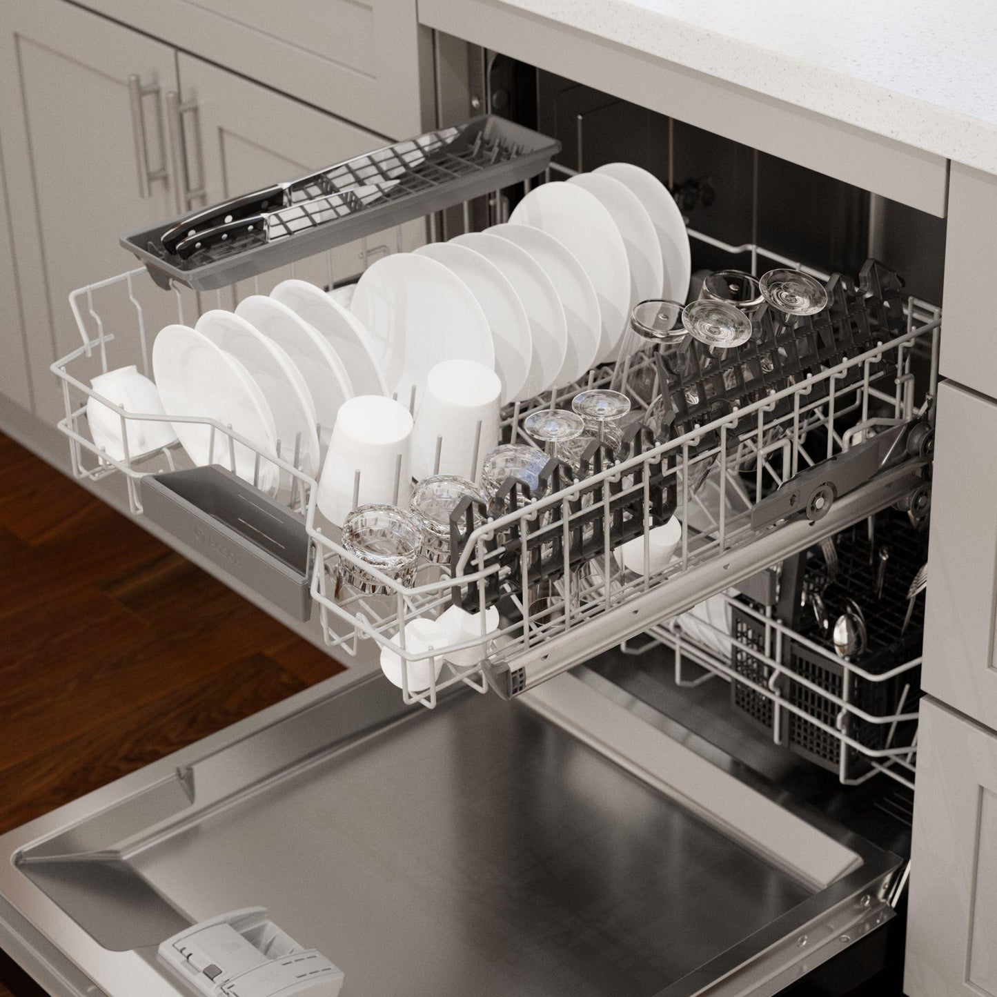 Bosch SGE53C56UC 300 Series Dishwasher 24" Black