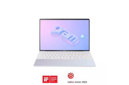 14Z90RSKAAW7U1 LG gram Style 14 Inch OLED Laptop, Intel® 13th Gen Core® i7 Evo™ Platform, Windows 11 Home, 16GB RAM, 512GB SSD, Dynamic White