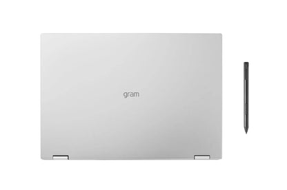 16T90QKAAC8U1 LG gram 16 Inch 2-in-1 Lightweight Laptop, Intel® 12th Gen Core® i7 Evo™ Platform, Windows 11 Home, 16GB RAM, 1TB SSD, Silver