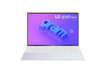 16Z90RSKADW8U1 LG gram Style 16 Inch 3K OLED Laptop, Intel® 13th Gen Core® i7 Evo™ Platform, Windows 11 Home, 32GB RAM, 1TB SSD, Iridescent White