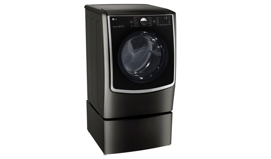 Lg DLEX5005K 7.4 cu.ft. Ultra Large Capacity TurboSteam™ Electric Dryer w/ On-Door Control Panel